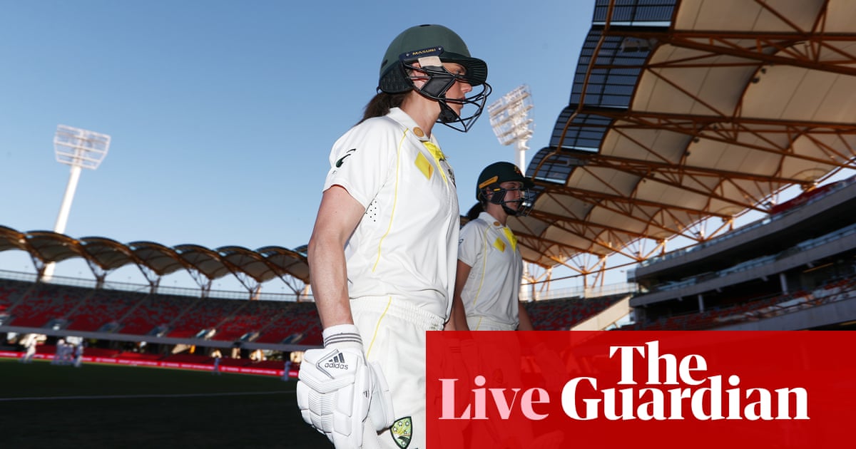 Australia v India: women’s Test, day four – live!