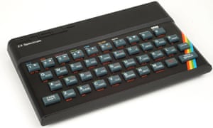 The Sinclair ZX Spectrum, designed by Rick Dickinson, was launched in 1982.