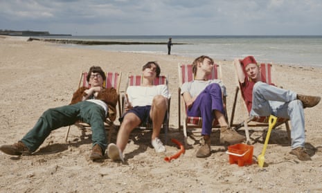 Getting it back together: Blur circa 1995. From left to right, Graham Coxon, Alex James, Damon Albarn and Dave Rowntree.