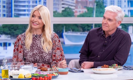 ITV chief executive Carolyn McCall has said Holly Willoughby and Philip Schofield have found the reaction to their alleged queue-jumping ‘difficult’.