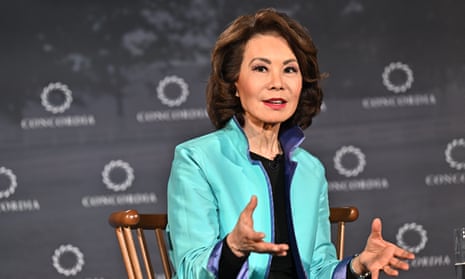 Donald Trump’s former transportation secretary Elaine Chao was born in Taiwan and immigrated to the United States when she was eight years old.