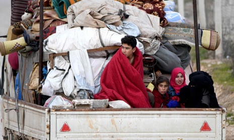 Internally displaced Syrians