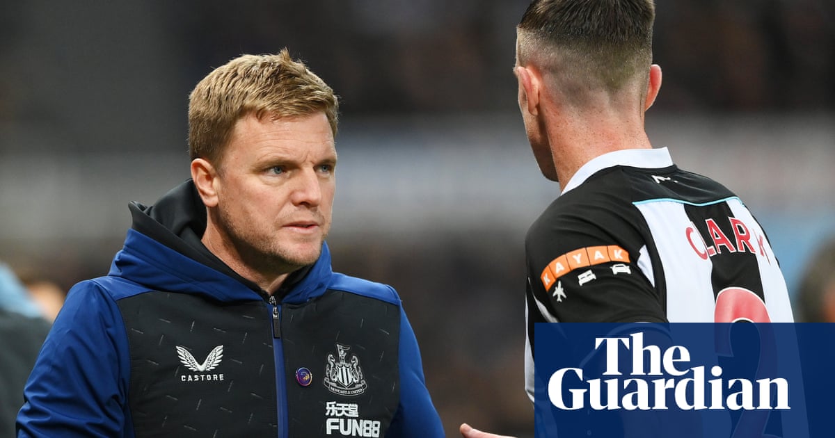 Newcastle feel hand of Eddie Howe before the spending starts | Barney Ronay