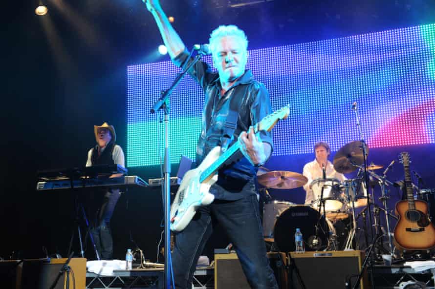 Iva Davies on stage