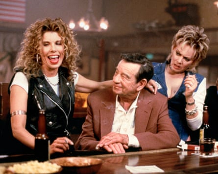 Baranski with Walter Matthau and Jean Smart in The Odd Couple II.