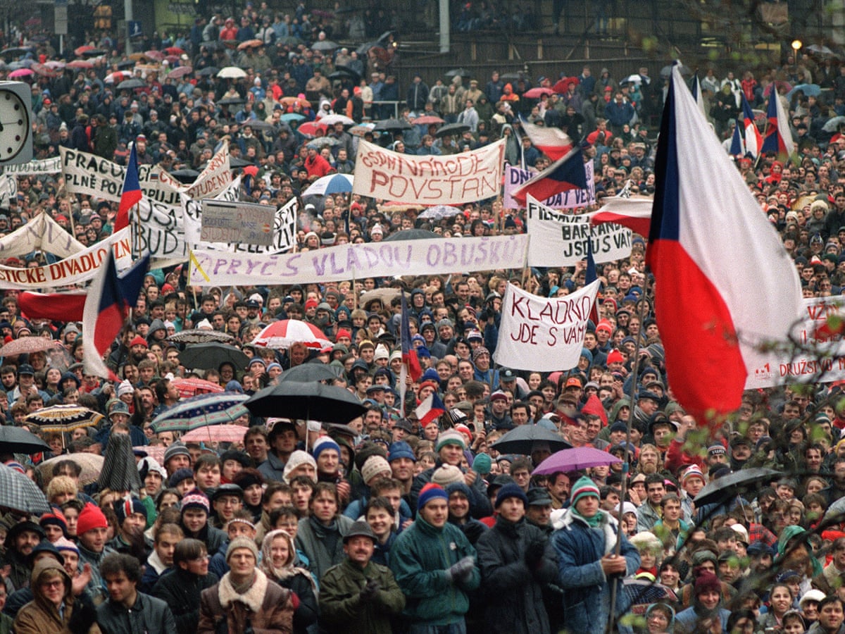 Czechoslovakia's Velvet Revolution - archive, November 1989 | Czech Republic | The Guardian