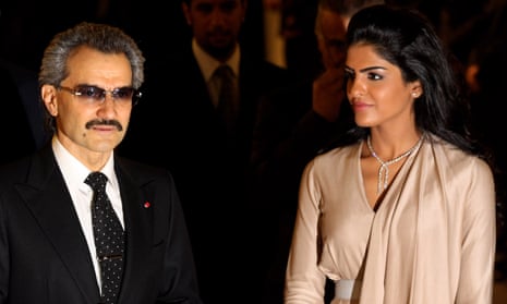 Alwaleed bin Talal and his then wife, Princess Ameera, in 2010. The Saudi prince is giving away most of his wealth.