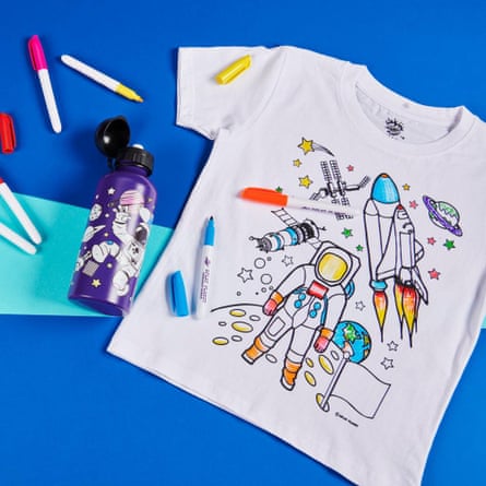 Science Museum Children’s Colour-in Space T-shirt