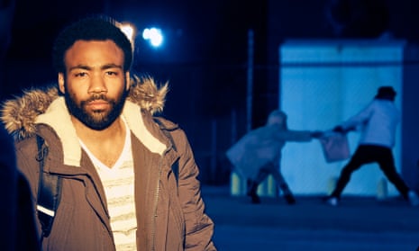 ‘The sheer craziness of life’ … Donald Glover in the new series of Atlanta, a story of hip-hop and parking lots.