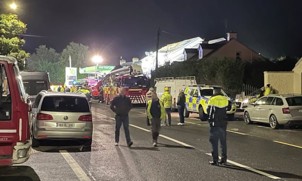 Three dead in explosion at Irish petrol station | Ireland | The Guardian