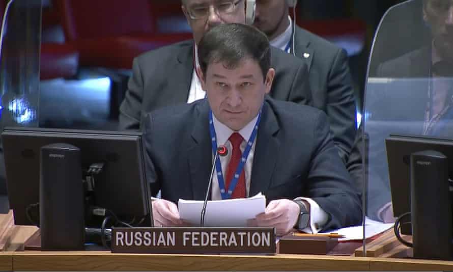 Russia’s deputy UN ambassador Dmitry Polyansky