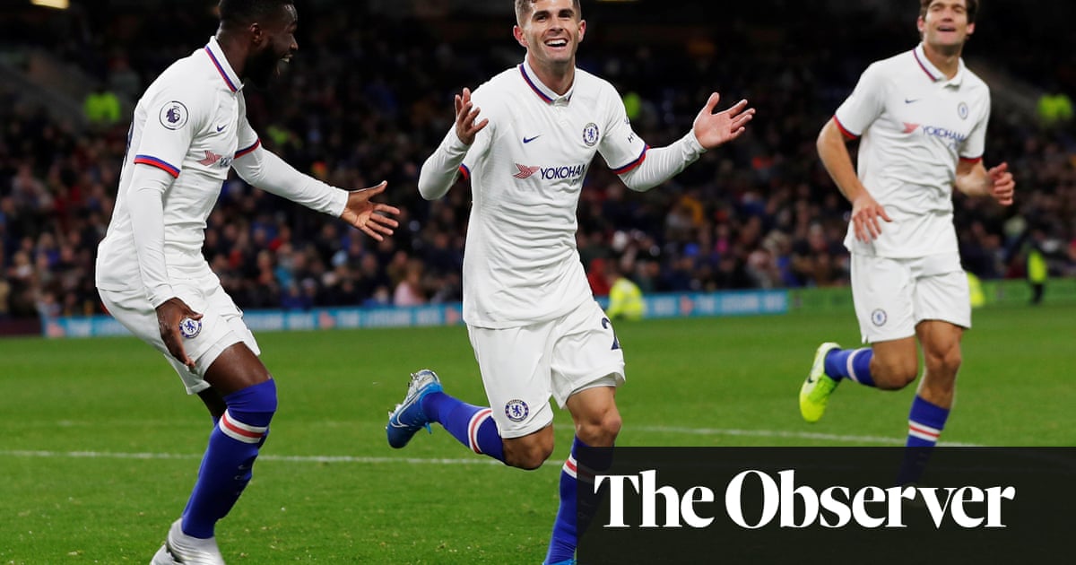 Christian Pulisic’s hat-trick fires Chelsea to seventh consecutive victory