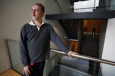 Richard Alston, choreographer, at the Place dance centre, London.