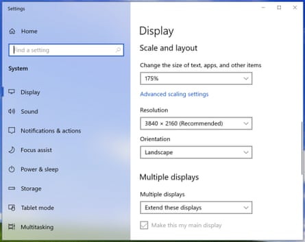 What S The Best Laptop Screen Size For Poor Eyesight Laptops The Guardian