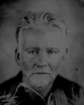 Black and white tinplate image of Rick