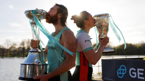 'What a feeling!': Cambridge win Boat Races to do the double over Oxford – video