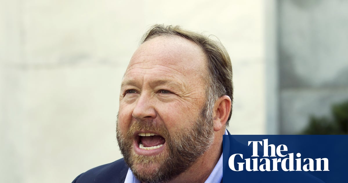 US supreme court rejects Alex Jones appeal over $1.4bn defamation penalty
