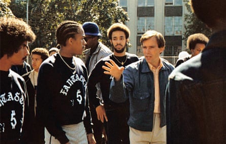 Charlie Ahearn directing Wild Style.