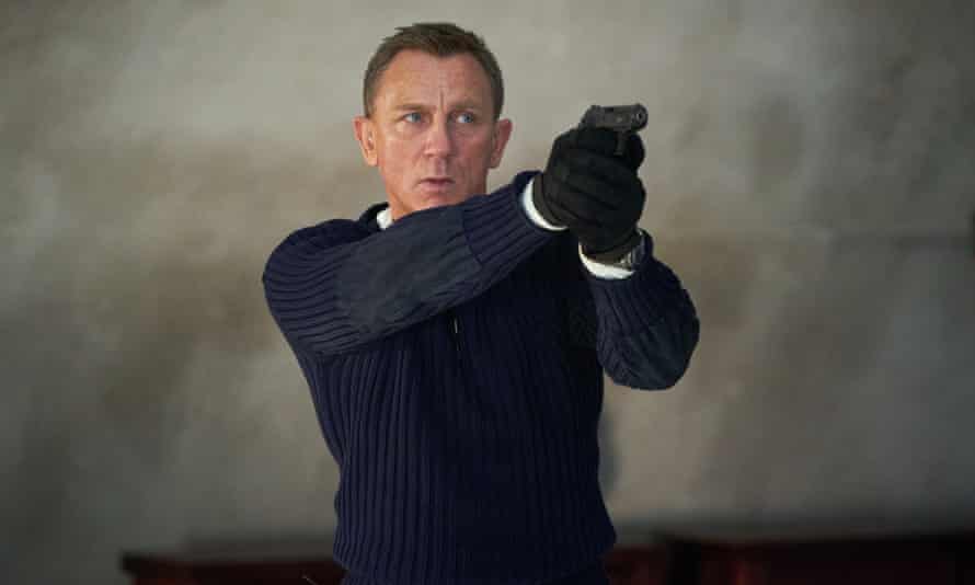 Daniel Craig in No Time to Die.