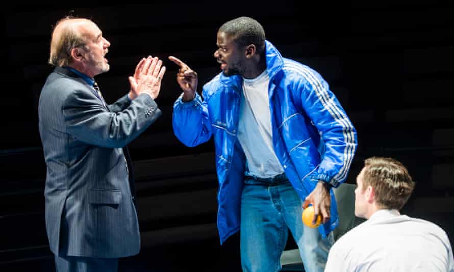 With David Haig and Luke Norris in Blue/Orange by Joe Penhall at London’s Young Vic in 2016.