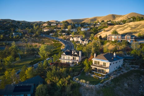 The historic neighborhood of the Avenues, in Salt Lake City, Utah.