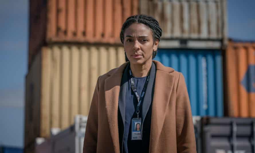 Townsend on the case … Marsha Thomason as Morecambe CID’s family liaison officer in the ITV crime drama, The Bay.