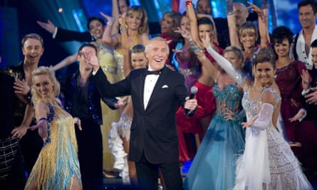 Bruce Forsyth on the set of the BBC’s Strictly Come Dancing, 2008.