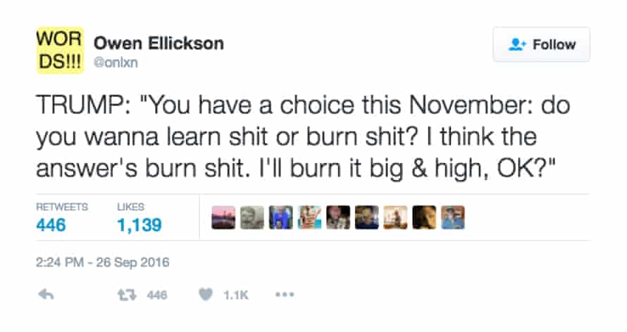 One of Owen Ellickson’s Tweets.