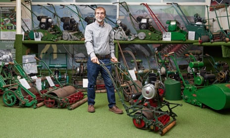 ‘Brian May once called me up and offered me his mower’: Brian Radam of the Lawnmower Museum.