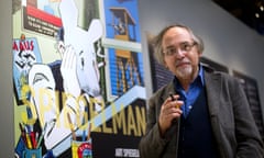 Comic book artist Art Spiegelman in 2012 at an exhibition of his work in Paris.