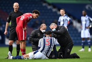 Mike Dean, giving withering looks in the Premier League since 2000.