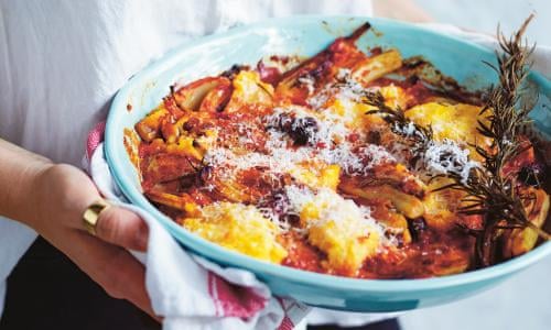 Meatless Baked Baked Rigatoni With Ricotta Cheese Meatless Baked