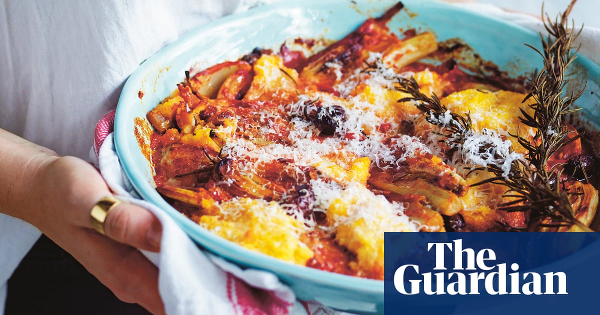 Hearty party: Alice Zaslavsky's fennel stew with polenta dumplings recipe