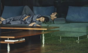 Look under the table! … the oblivious Park family in Parasite.
