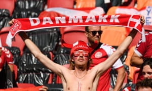 A Denmark fan