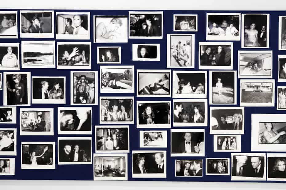 An installation image of Pictures From Another Time: Photographs by Bob Colacello, 1976 – 1982
