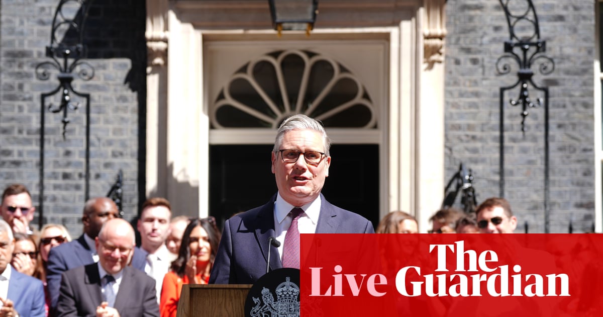 Keir Starmer gives final speech from No 10 as Andy Burnham set to become new prime minister – UK politics live