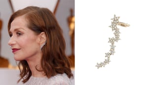 Isabelle Huppert-inspired sparkle star ear crawler earrings, £6, accessorize.com.