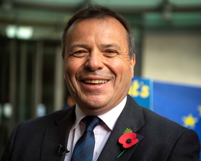 Reform donor Arron Banks urged to set out extent of surveillance of journalists — image supplied by The Guardian UK's feed