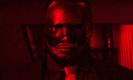 Sore loser … Tunde Laleye in Bitch Ass.