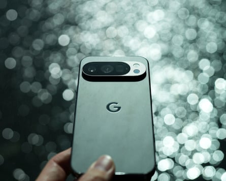 The back of the Google Pixel 10 Pro.