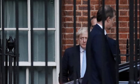  Boris Johnson leaves 10 Downing Street 