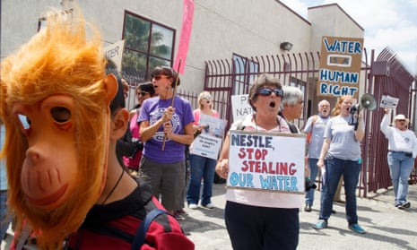 California Nestle protest