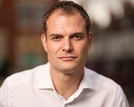 Closeup of Hamish Falconer