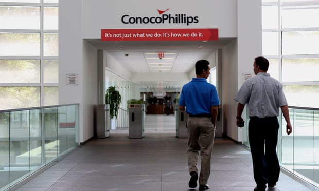 The headquarters of ConocoPhillips in Houston, Texas