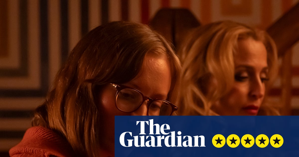 Teenage Sex and Death at Camp Miasma review – Gillian Anderson superb in queer slasher spectacular