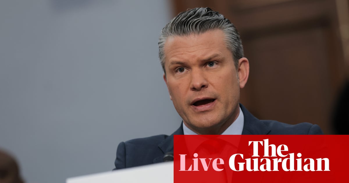 Middle East crisis live: US war on Iran has cost around $29bn, Pentagon says