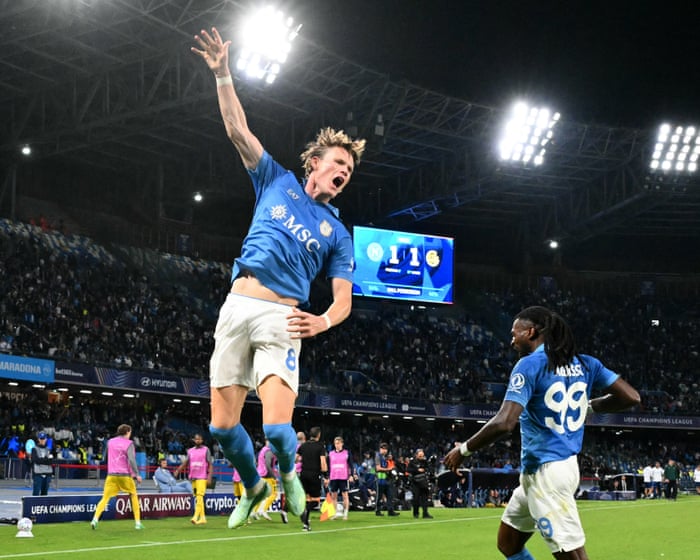 Champions League roundup: McTominay double leads Napoli past Bodø/Glimt