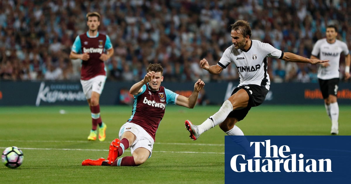West Ham Europa Dream Ends After Teixeira Strike For Astra Giurgiu Europa League The Guardian
