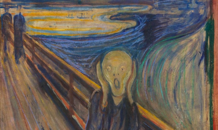 Painted By A Madman The Scream Graffiti May Reveal Munch S State Of Mind Edvard Munch The Guardian Painted By A Madman The Scream Graffiti May Reveal Munch S State Of Mind Edvard Munch The Guardian